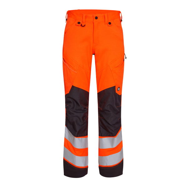 Engel 2544-314 Safety trousers - Hivis Orange/Anthracite Grey