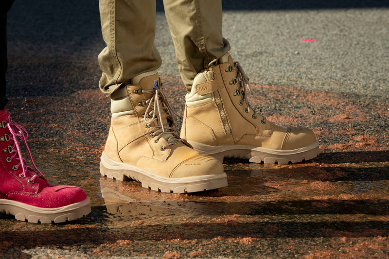 Steel Blue Industrial Work Boots