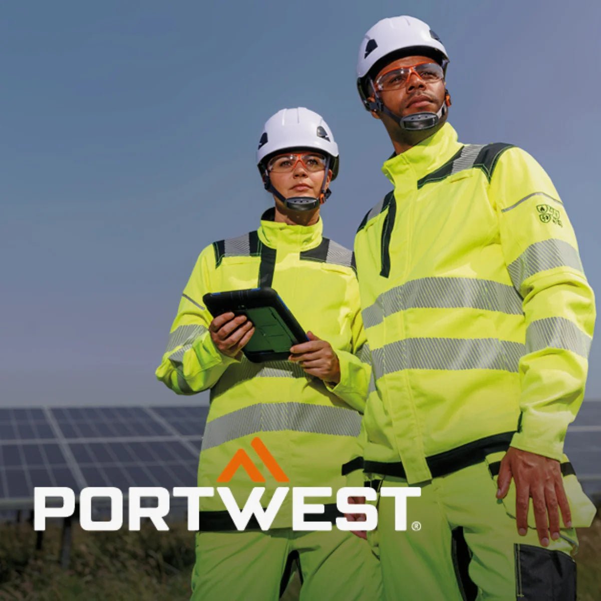 Portwest high visibility safety clothing