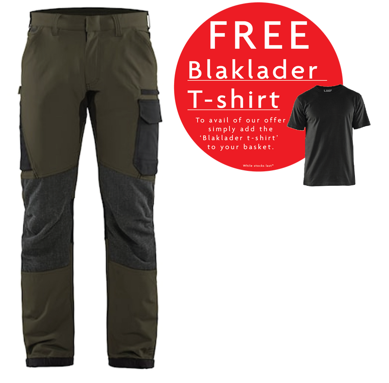 Blaklader 1422 4-Way-Stretch Service Trousers