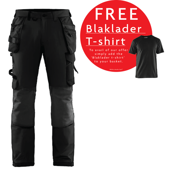 Blaklader 1522 Craftsman Trousers 4-Way Stretch