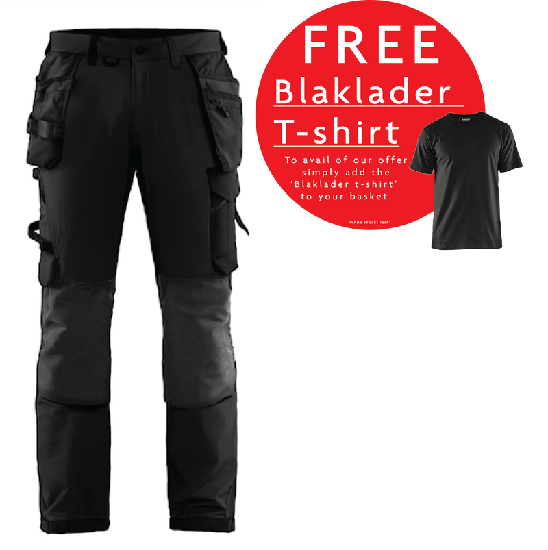 Blaklader 1522 Craftsman Trousers 4-Way Stretch