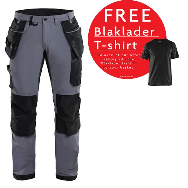 Blaklader 1522 Craftsman Trousers 4-Way Stretch