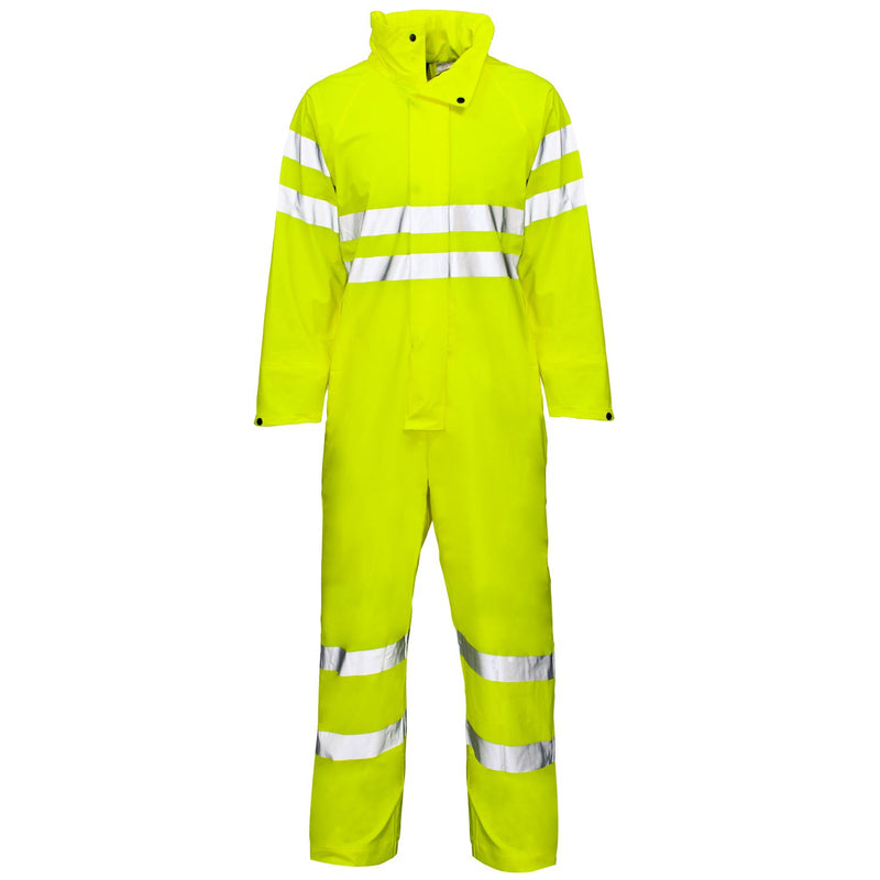 Supertouch HV stormflex PU coverall Breathable with Std tape Yellow