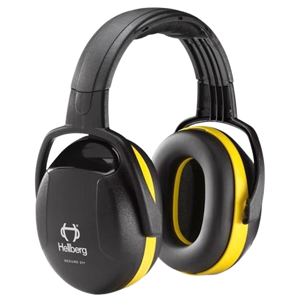 Hellberg Secure 2 headband ear defender with 30dB SNR for industrial hearing protection.
