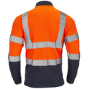 Supertouch Hi-Vis 2-Tone Polo Shirt Long Sleeve
