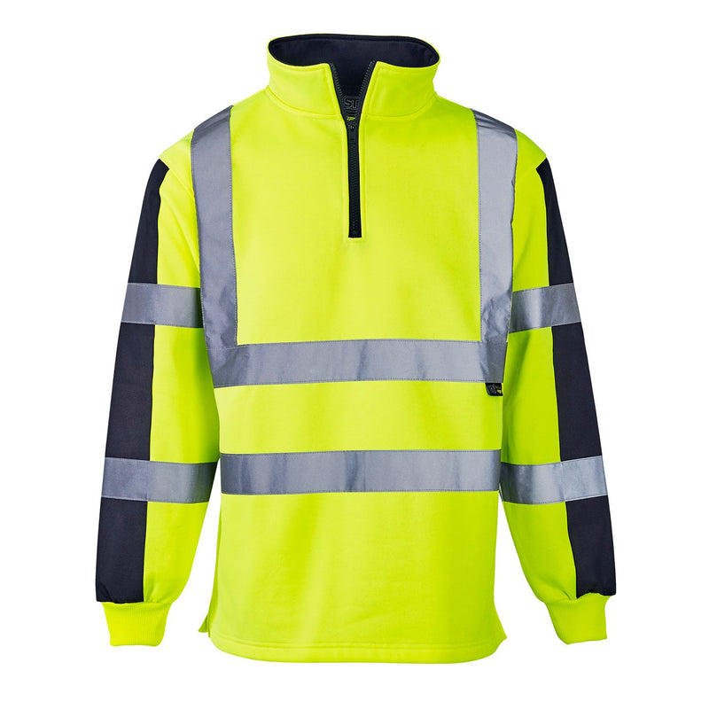 Supertouch Hi Vis 2 Tone Rugby Shirt