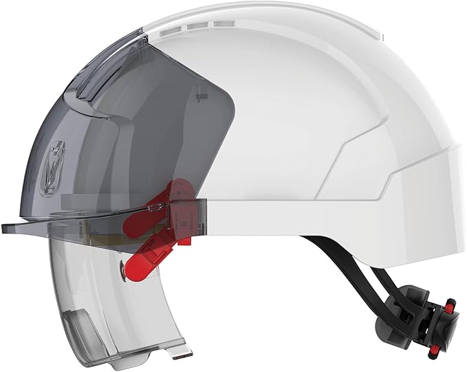 JSP EVO VISTAlens Safety Helmet with integrated Eyewear - Vented