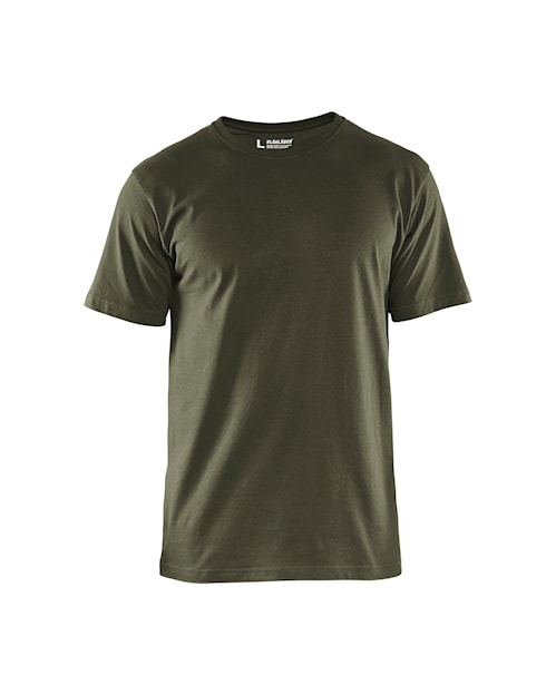 Blaklader 3325 Tee-Shirt. Front Profile View. Kustom Workwear
