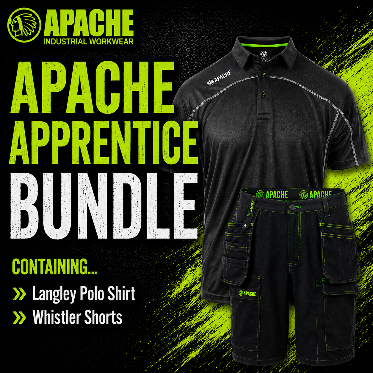 Apache Shorts & Polo Bundle