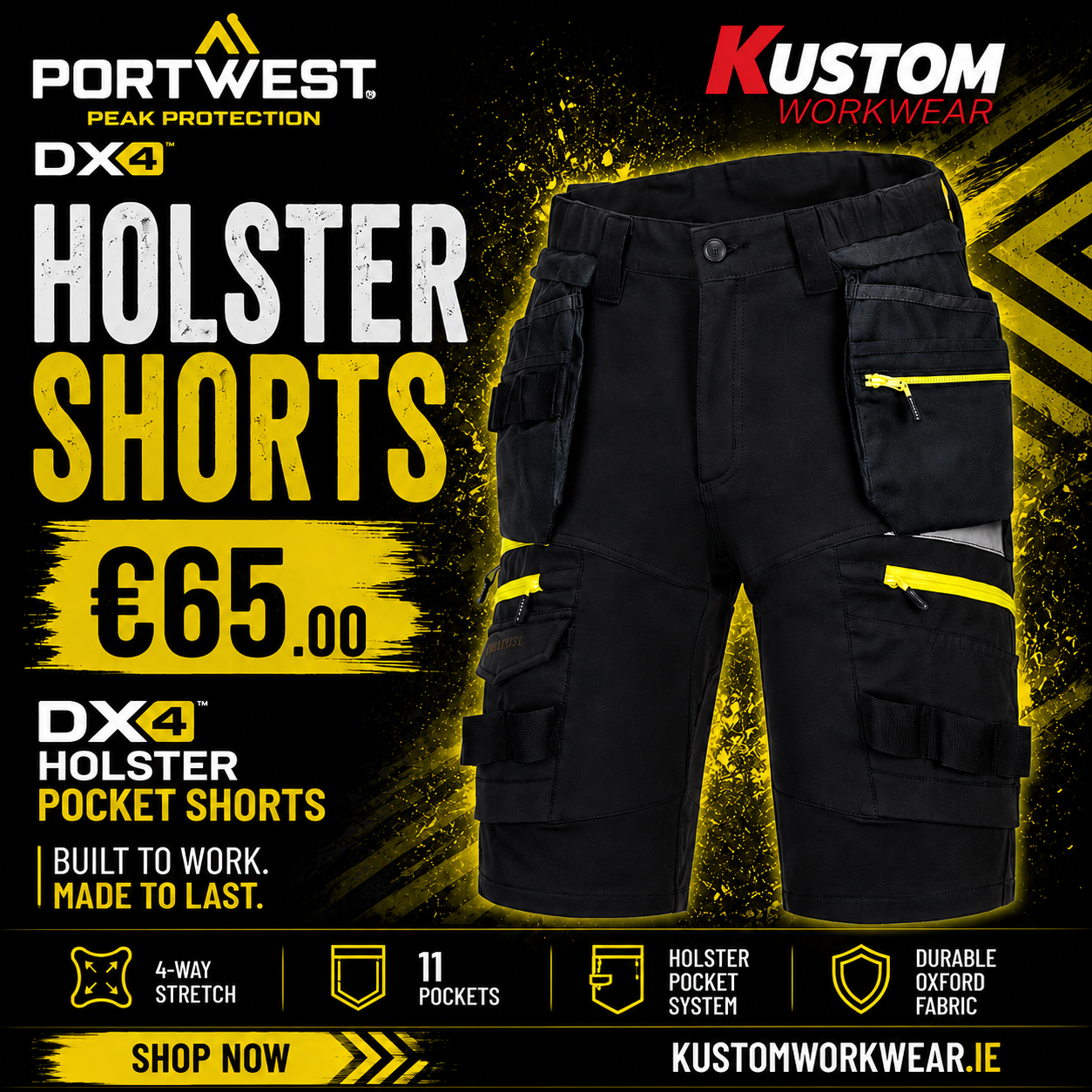 Portwest DX4 Holster Shorts DX444