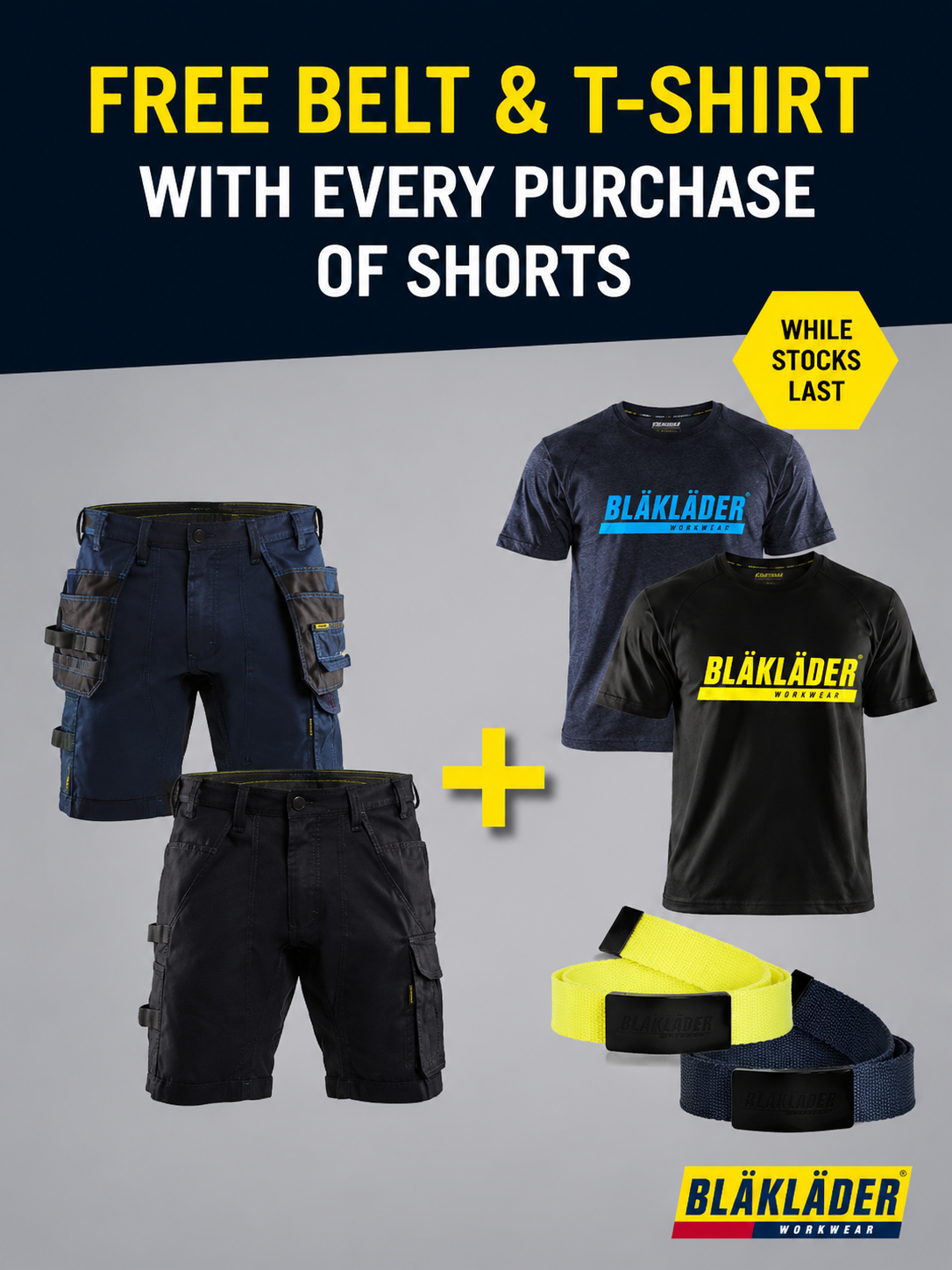 Blaklader Craftsman Stretch Work Shorts 1752