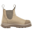 Side profile of Steel Blue Hobart 392601 S3 safety boot in sand colour, available at Kustom Workwear.