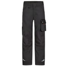 Engel workwear galaxy work trousers in forest green and black with multiple pockets and reinforced knee pads. Engel Galaxy Work Trousers available at Kustom Workwear.
