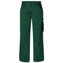 Enterprise Trousers Engel 2600-785. Green and black in colour. Available at Kustom Workwear.