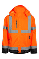 Lyngsoe Breathable Hi-Vis Rain Jacket FOX6055