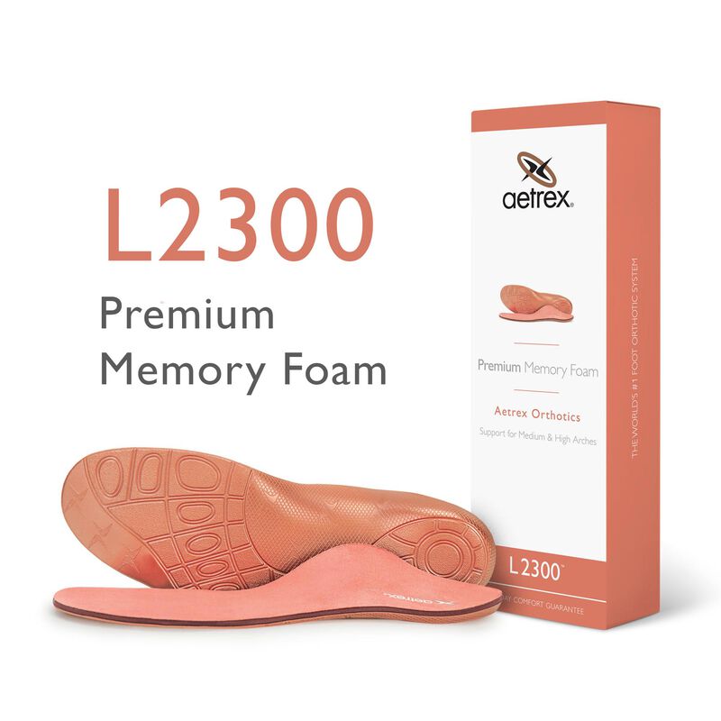 Women's Premium Memory Foam Orthotics - Insole for Extra Comfort -L2300W