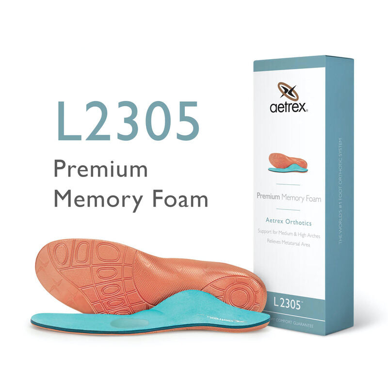 Aetrex Foam Orthotic Insoles L2305M