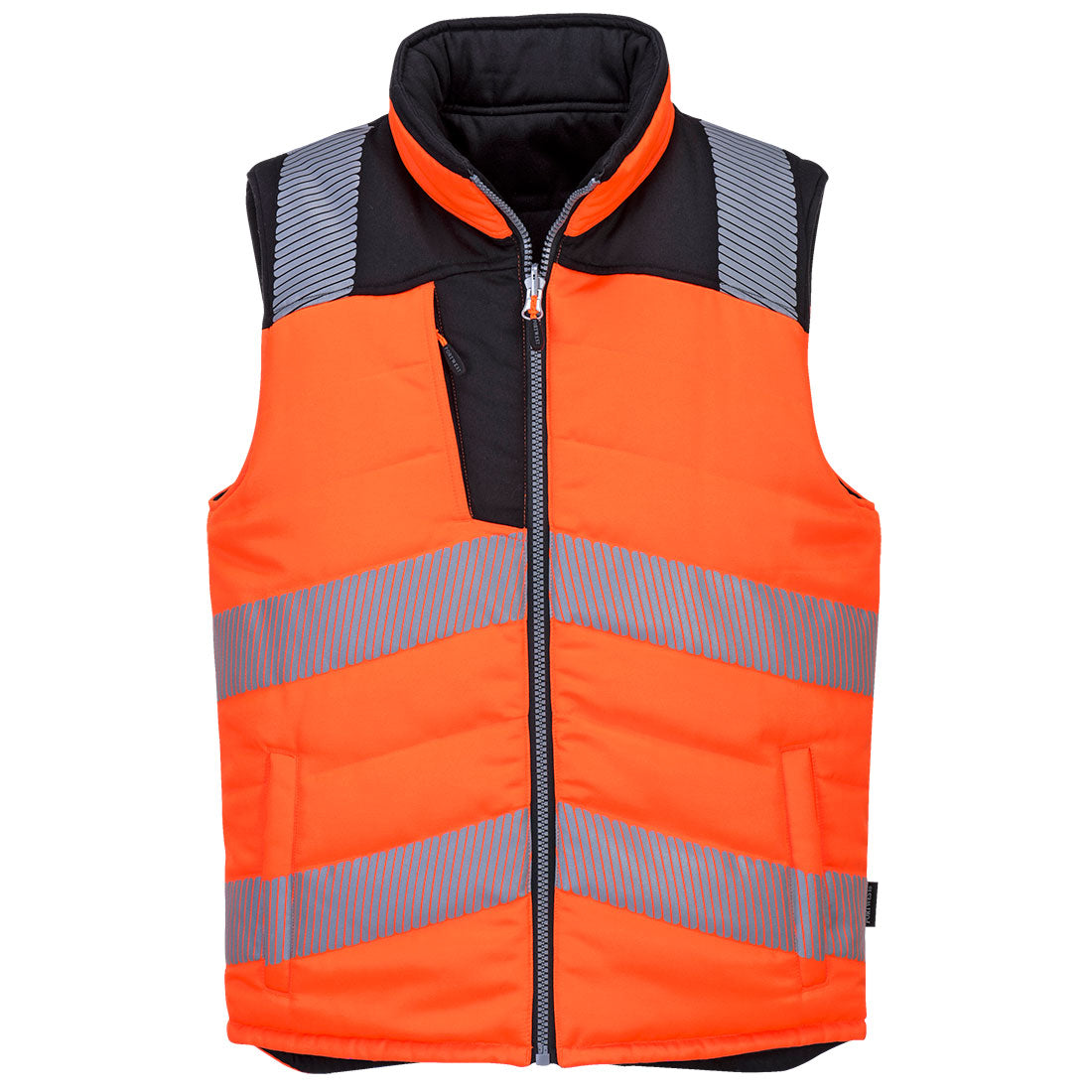 Portwest Hi-Vis Reversible Bodywarmer PW374