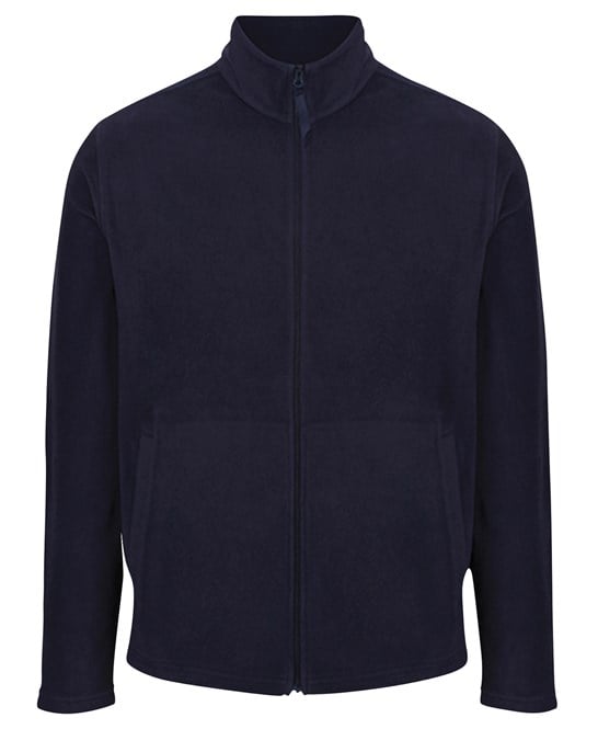 Navy Regatta Classic Microfleece on a white background. Available at Kustom Workwear.