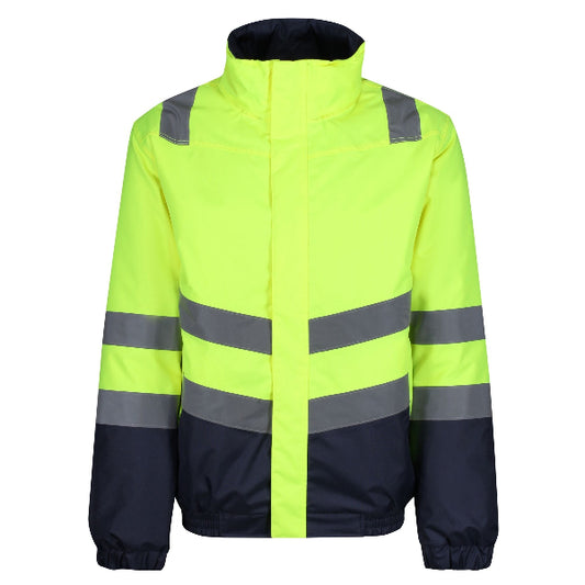 Regatta Hi-Vis Classic Bomber Jacket TRA218 Pro.