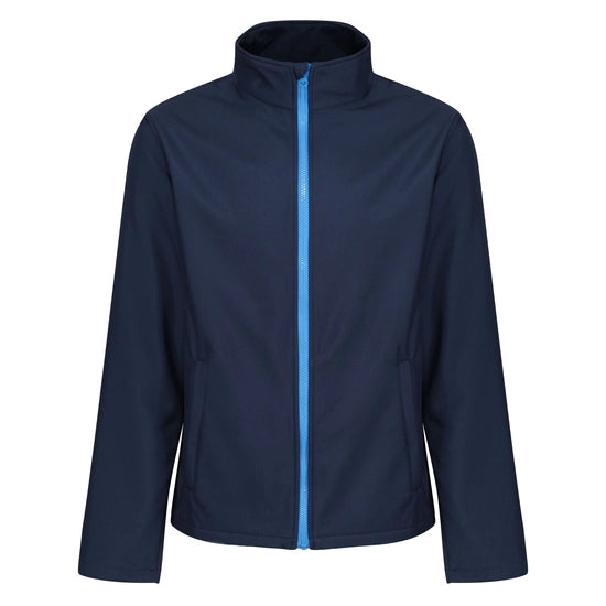 Navy. Windproof. Softshell Coat. Windproof. Regatta Workwear. Kustom Workwear.