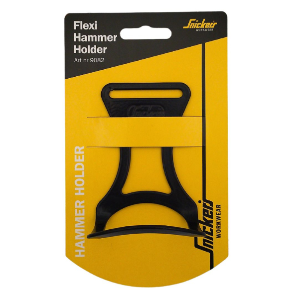 Snickers 9082 Flexi Hammer holder - This metal hammer holder is a popular standard among professionals, known for its smart and secure design