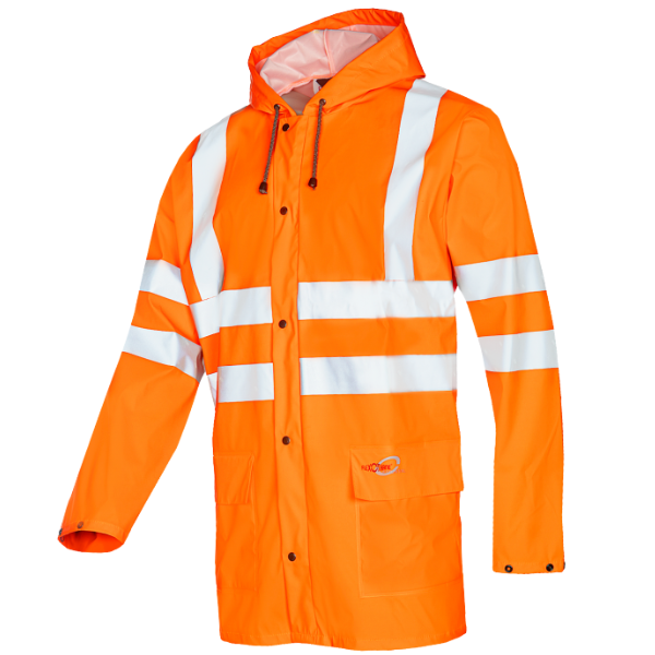 Sioen Hi-Vis Rain Jacket Eshton 3726