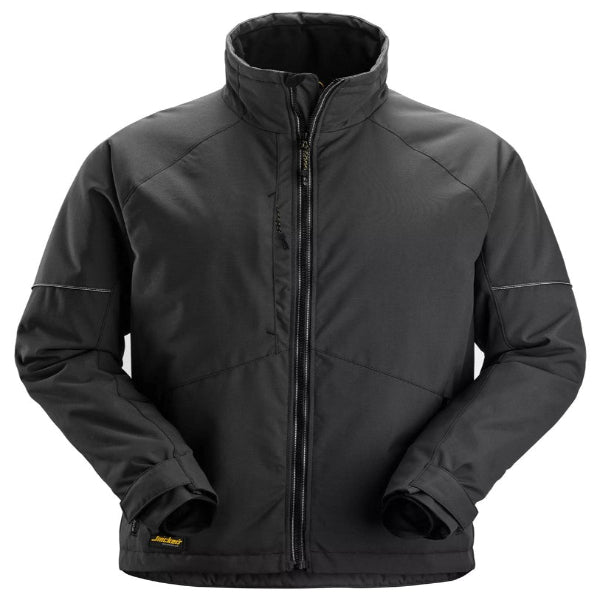Black insulated winter jacket 1158 Allround Work.
