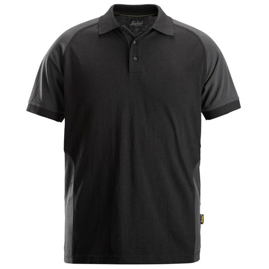 Snickers 2750 Two-Coloured Polo Shirt. Black. Classic polo shirt that offers great comfort. Shop Kustom Workwear.