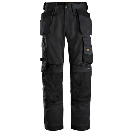 Snickers 6251 Allroundwork Stretch Loose Fit Trousers Holster Pockets. Snickers Workwear available at Kustom Workwear Ireland.