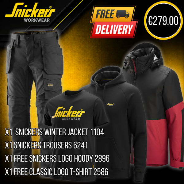 Snickers Jacket Work Trousers Bundle 1104 & 6241