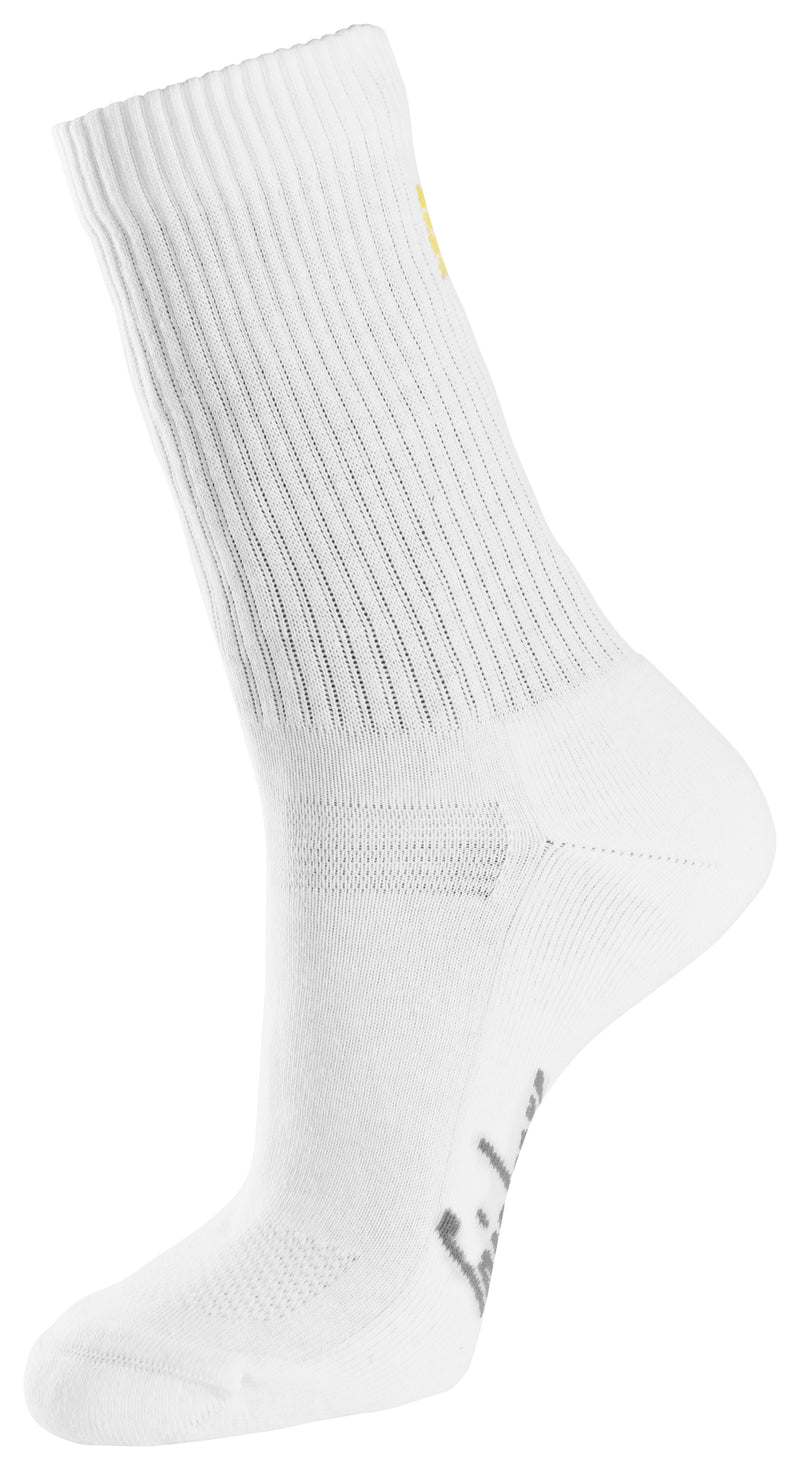 Snickers Workwear Socks - White. Snickers 9214 Cotton Socks - 3 Pack. Kustom Workwear Waterford.