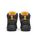 Slip resistant Essence work boot with brown nubuck leather and CORDURA fabric. Safety footwear with built-in comfort in all parts.