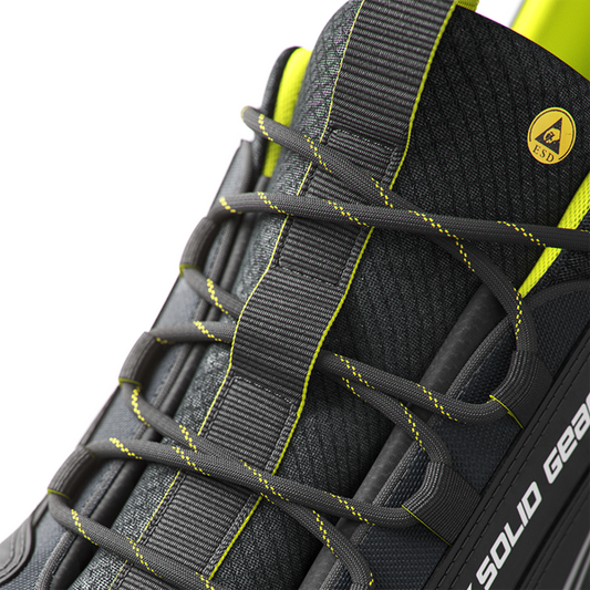 Solid Gear Safety Boot SG80201. Sporty lowcut safety shoe with built-in comfort in all parts.