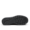 Solid Gear Safety Boot. View of black under sole which is oil and slip. resistant. Solid Gear Essence Mid Safety Boot brown in colour.