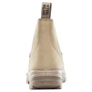 Rear view of Steel Blue Hobart boot with branded heel loop and structured ankle support – Kustom Workwear.