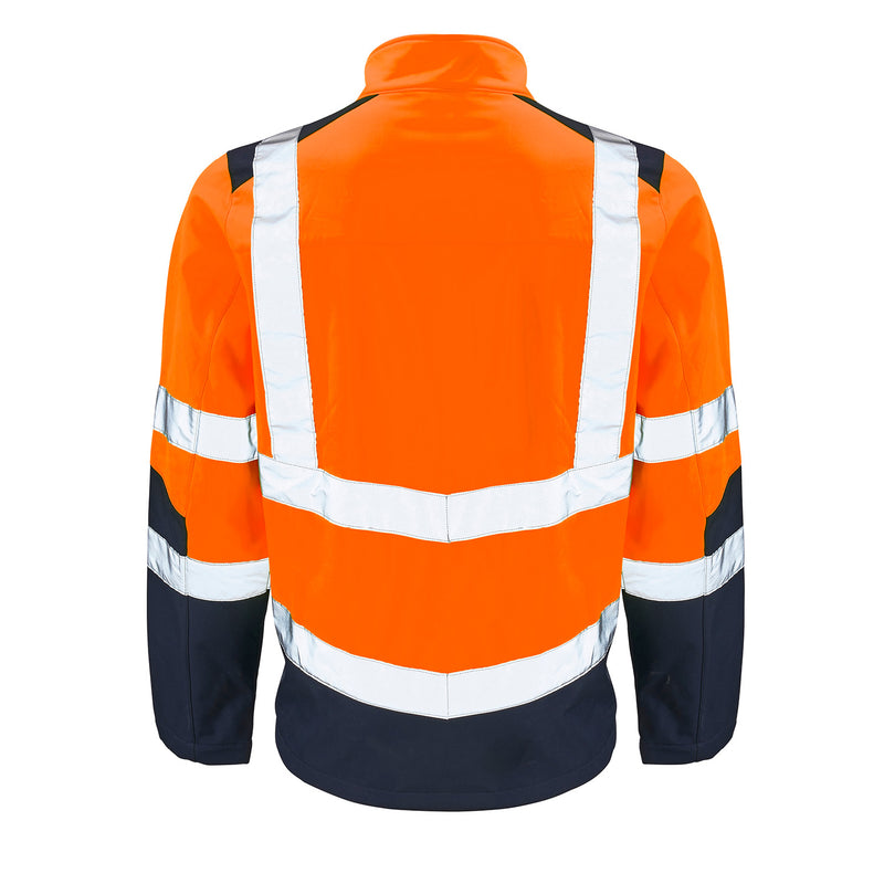 Supertouch Hi Vis Two Tone Softshell Jacket by Kustom Workwear. Available to buy at kustomworkwear.ie