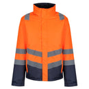Regatta Hi-Vis Insulated Parka Jacket TRA219