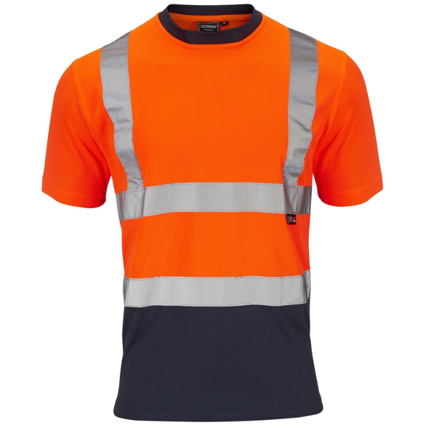 Supertouch Hi Vis Two Tone T-Shirt