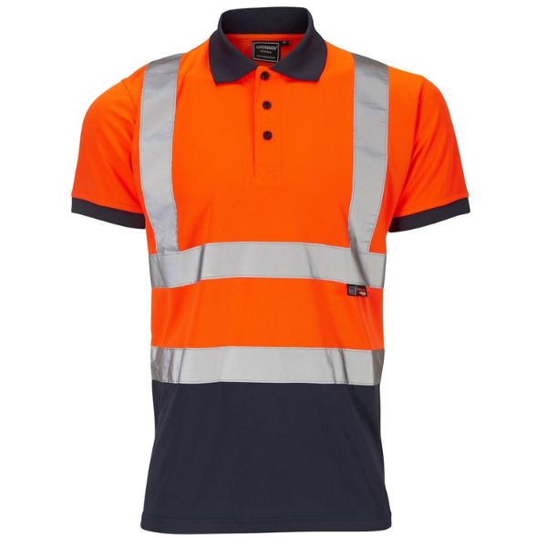 Supertouch Hi-Vis 2-Tone Polo Shirt