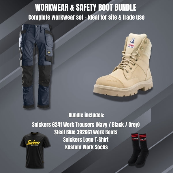 Snickers 6241 & Steel Blue 392661 Workwear Bundle