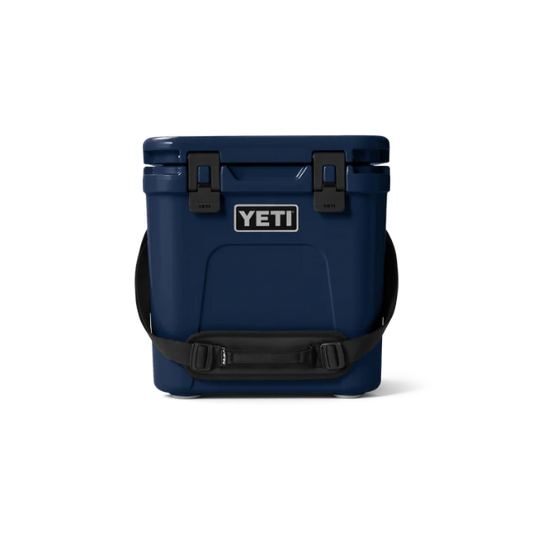 Blue Yeti cooler bag on a white background. Available at Kustom Workwear.