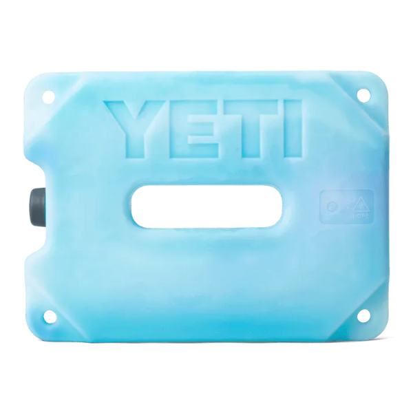 Yeti Ice Block supplement clear in colour against a white background. Available at Kustom Workwear.