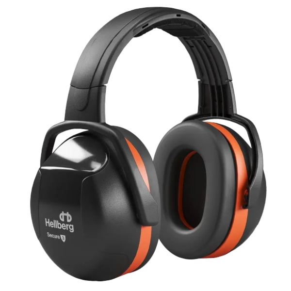 Hellberg Secure 2 headband ear defender with 30dB SNR for industrial hearing protection
