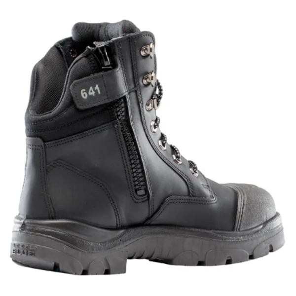 Black boot with visible brand number 641 on a white background.