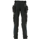 Rear view of Mascot Advanced Workwear Trousers 17031 with dual back pockets and reinforced seams – high-performance fit from Kustom Workwear.