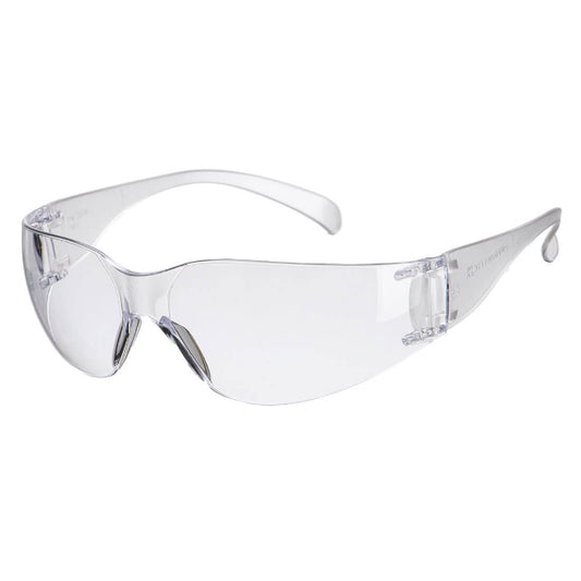 Safety Glasses Ireland – Portwest PW32 wrap around clear lens safety glasses