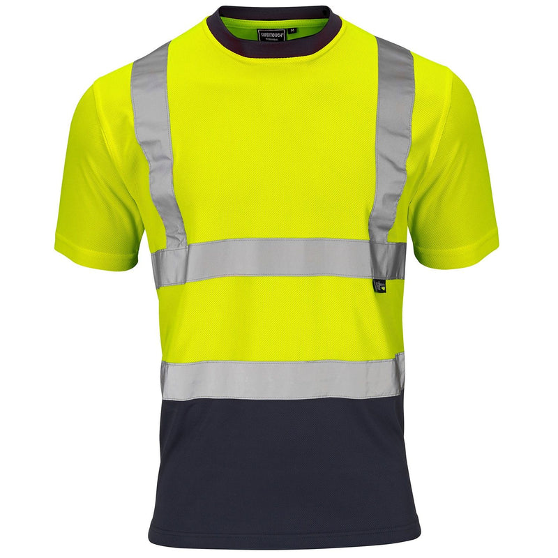 Supertouch Hi Vis Two Tone T-Shirt