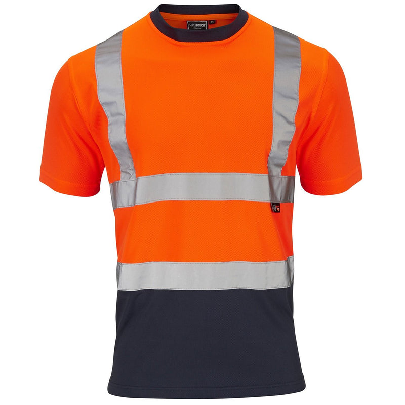 Supertouch Hi Vis Two Tone T-Shirt